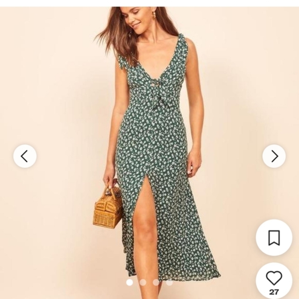 Reformatiom Harper Midi Dress